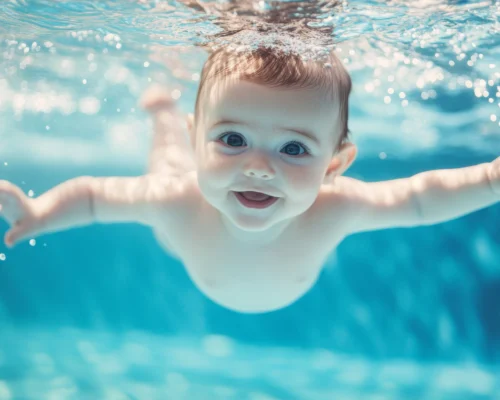 Când este momentul potrivit să îți aduci bebelușul la înot?