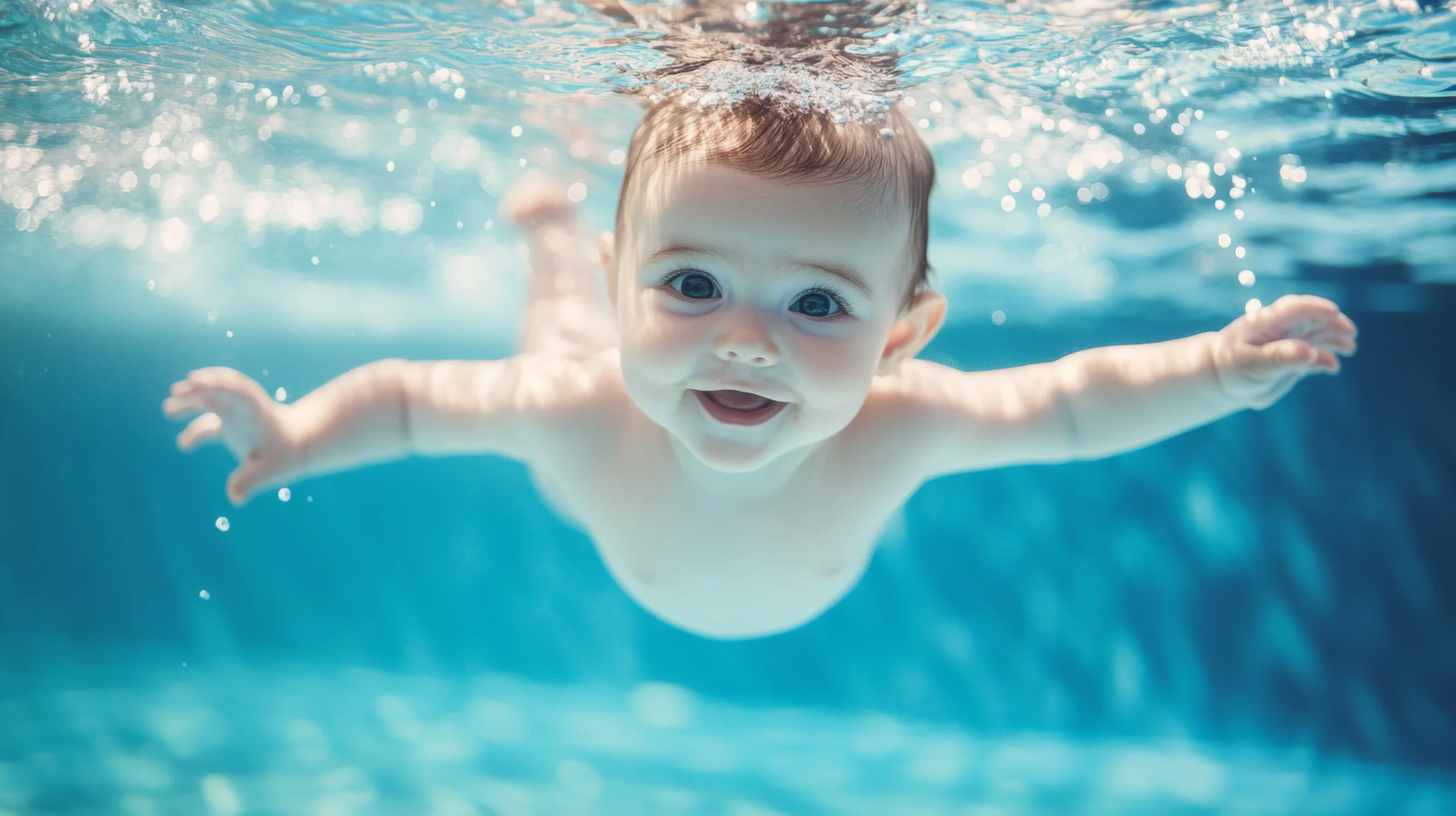 Când este momentul potrivit să îți aduci bebelușul la înot?